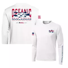 Manga Longa dos homens Proteção UV Crewneck Camisa, Tops De Pesca, Roupas Esportivas, Camisa Estampada, Estampa Humana - comprar online