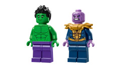 Imagem do LEGO, Marvel, 76312, batalha de veículos off-road Hulk, Thanos, presente de brinquedo de bloco de construção infantil