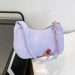 Bolsas de veludo vintage feminino, bolsa axilas, bolsas de ombro com zíper, bolsas pequenas, embreagem casual macia, moda feminina, outono, inverno