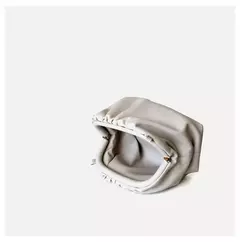Imagem do Saco de Nuvem de Couro Genuíno para Mulheres, Couro Macio, Ombro Crossbody Bags, Alta Qualidade, Embreagens Femininas Noite, Senhoras, 2023