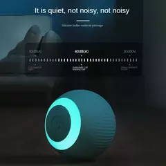 Brinquedo móvel automático para gatos, bola interativa recarregável, bola elétrica, acessórios para animais de estimação, coisas para suprimentos