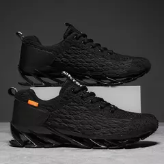 Tênis de corrida antiderrapante respirável para homens e mulheres, tênis esportivos, moda casual, primavera e outono