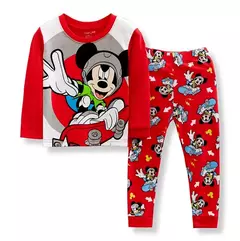 Conjunto de pijamas infantil Minnie Cartoon, pijamas meninas, roupas infantis, bebê, algodão, muitos estilos, primavera, outono, novo - comprar online