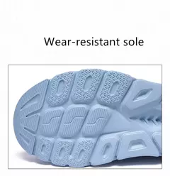 Tênis de corrida respirável masculino e feminino, calçados esportivos leves, tênis slip-on, meias da moda, tamanho grande 46, venda quente - Wolf Magazine