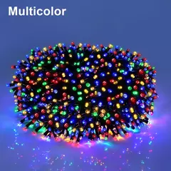 Imagem do Impermeável LED Christmas Lights, Fairy Garland String Light, Jardim ao ar livre, Casa, Decoração de Festa de Ano Novo, Feriado, 50m, 100m, 24V