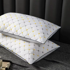 Imagem do Travesseiro super macio de alto rebote, macio e confortável, para quarto, ajuda a cuidar do sono, coluna cervical, cinco estrelas, hotel, travesseiro