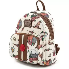 Loungefly Harry Potter Mochila Pottered Mulheres Alça Dupla Bolsa de Ombro Bolsa Mochila Saco de Lazer Infantil Presente - comprar online