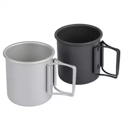 Portátil ultraleve alumínio liga água Cup, Outdoor Camping Cup, 300ml - comprar online