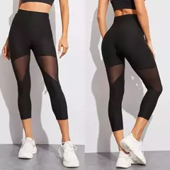 Leggings de fitness com malha gótica feminina, calças pretas, roupas esportivas, tamanho grande, inserção, novo, 2022 - Wolf Magazine