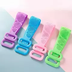 Silicone Body Scrubber para Banheiro, Back Massage, Esfoliante Esponja, Escova de banho, Escova de chuveiro, Body Wash, Remoção Bath Spong