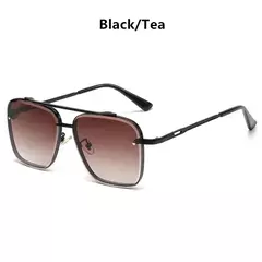Imagem do Óculos de sol piloto quadrado masculino e feminino Flight Seven Rock, estilo Mach 6, gradiente, design de luxo, moda, 2022