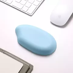 Kawaii Mouse Pad com Descanso De Pulso De Silicone para Computador e Laptop, Ergonômico Teclado Pad, Tapete de Mesa, Apoio Braço Descanso, Novo - loja online