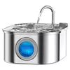 Alimentador de água para animais de estimação, aço inoxidável, 3,2l, fonte automática para gatos, dispensador de água inteligente para cães, janela visual, tigela, acessórios para animais de estimação