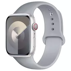 Pulseira de Silicone para Apple Watch, Pulseira Esportiva, iWatch Series 8, 7, 6