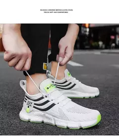 Sapatilhas Esportivas de Malha Respirável Masculina e Feminina, Leve, Casual, Ténis, Luxo, Masculino, Ténis, Marca na internet