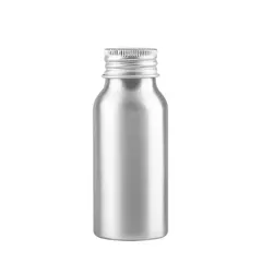 Garrafa de alumínio 20 pces com tampa 30ml-garrafa de alumínio 500ml garrafas recarregáveis garrafa de viagem recipiente cosmético portátil Jx156-20