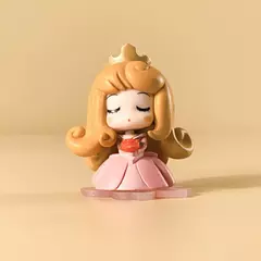 9 Pçs/set Princesa Disney Q Ver. Figura 6cm Branca de Neve Aurora Ariel Belle Jasmine Estatueta Ornamentos de Bolo Presentes - comprar online