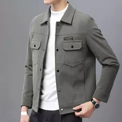 Casaco de veludo masculino único-breasted duplo bolso lapela multi-cores senhores casual juventude moda luxo workwear casaco