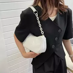 Bolsas de veludo vintage feminino, bolsa axilas, bolsas de ombro com zíper, bolsas pequenas, embreagem casual macia, moda feminina, outono, inverno - loja online