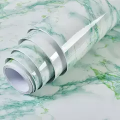 Self-Adhesive Marble Vinyl Wallpaper, PVC, impermeável adesivos de parede, Papel de contato, DIY, banheiro, cozinha, armário, bancadas - comprar online