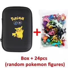 Pokémon Pikachu Mini Action Figure Model Toy para Crianças, Bonecas Coletivas Anime, Presentes de Aniversário, Não Repetindo, 24 Unidades, Conjunto, 2-3cm na internet