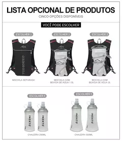 Mochila Ultra Leve Inoxto Trail Running, Colete de Hidratação, Maratona, Bicic - Wolf Magazine