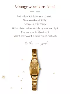 OLEVS-Mulheres Rose Gold Quartz Relógios De Pulso, Senhoras Relógios De Diamante, Pulseira De Aço De Tungstênio, Impermeável, Nobre, 5501 - Wolf Magazine