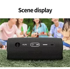 Novo portátil flip6 bluetooth áudio multi-functiontws áudio caixa de som subwoofer ao ar livre sem fio home theater alto-falante duplo - loja online
