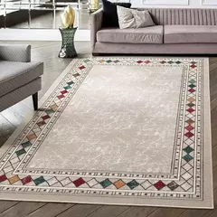 Imagem do VIKAMA-Tapete de Pilha de Cristal Lavável, Arte Moderna, Sala, Hotel, Quarto, Home Decor, Mat