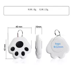 Portátil mini gato cão pet rastreamento localizador anti-perdido dispositivo de rastreamento para criança móvel chave localizador ferramentas bluetooth 5.0 escondido gps
