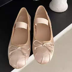 Sapatilhas com nó borboleta para mulheres, sapatos Mary Jane, sandálias casuais femininas, calçado feminino, fora, slides de moda, Lolita, Novo, 2022, 2024 na internet