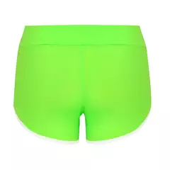 Mulheres de cintura média slim fit calças curtas elásticas altas, shorts apertados femininos para senhoras, corrida, elástico