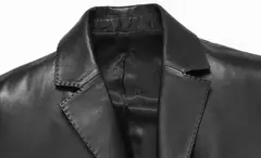 Blazers e ternos de couro masculinos, jaqueta marrom de alta qualidade, casacos de negócios, moda Premium, 2024 na internet