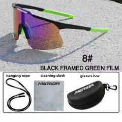 Merida-Óculos de sol para homens e mulheres, óculos esportivos, UV400, óculos de equitação, mountain bike, bicicleta de estrada, lentes ao ar livre com estojo - loja online