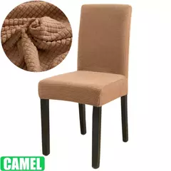 Elastic sala de jantar cadeira cobrir, Slipcover Jacquard grosso, estiramento, cozinha, hotel, banquete de casamento - comprar online