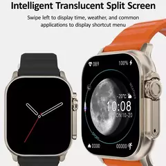 Relógio Inteligente 9 para Homens e Mulheres, Chamada BT, NFC, Sempre em Exibição, Temperatura Corporal, Fitness, Série 8, Apple, Android, 2022 - loja online