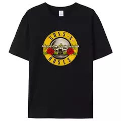 T-shirt de algodão estampado, banda de hard rock, Te Hip Hop, roupa de música masculina e feminina, verão 2022 na internet