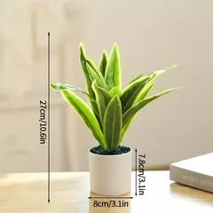 Árvore plástica artificial do bonsai para a decoração home, plantas envasadas, potenciômetro pequeno da simulação, arranjo da flor, ornamentos do jardim na internet