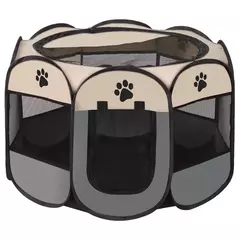 Octogonal Folding Pet Tent, Dog House, Camping Acessórios, Cerca, cercadinho ao ar livre, Puppy Shelter