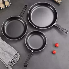 Mini frigideira antiaderente grossa, Fritadeira de panqueca de ferro plana, Panq