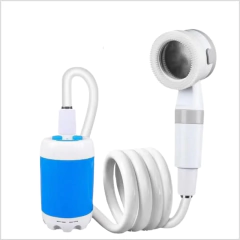 Chuveiro externo recarregável portátil, design compacto portátil, fluxo de chuveiro suave para lavagem de carro, rega de flores, banho - Wolf Magazine