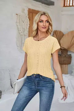 Blusas vintage de grandes dimensões para mulheres, monocromáticas, casuais e soltas, camisas elegantes para jovens, tops femininos, moda, verão, 2024 - Wolf Magazine