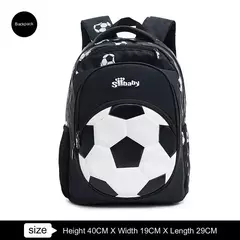 Mochila De Futebol Anime para Crianças, Sacos escolares de viagem para adolescente, Mochila para menino na internet
