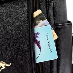 Imagem do Mochilas de couro luxuosas para meninas, mochila casual, mochila vintage preta, mochilas escolares para mulheres, mochila, sac a dos