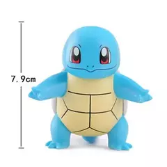 Pokemon anime figuras de ação pikachu brinquedos modelo charmander psyduck squirtle jigglypuff bulbasaur kawaii coletar bonecas crianças presente - comprar online