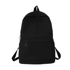 Mochila escolar roxa de grande capacidade para mulheres, mochila com zíper suave, cor sólida, adolescentes, mochila casual, suprimento estudantil - comprar online