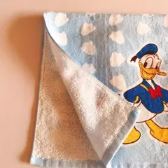 Toalha Disney Cartoon para Crianças e Adultos, Toalha Absorvente de Água, Toalha de Rosto, Minnie, Mickey Mouse, Pato Donald, Meninos e Meninas, 25x50cm na internet
