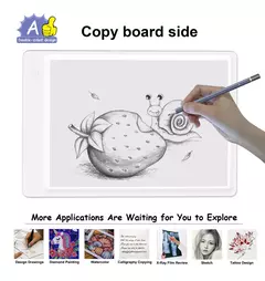 Imagem do LED Desenho Copy Pad Board para Crianças, A5, A4, LCD Escrito Tablet, Brinquedo Infantil, Pintura, Educacional, Crianças, Presentes Criativos