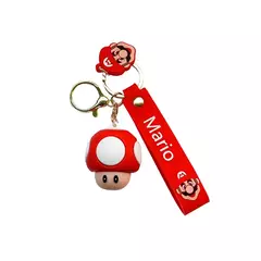 Super mario bros disney chaveiro, feito de pvc, silicone, desenhos animados, figura de ação, brinquedo, pingente, carro, bolsa, jóias, presentes
