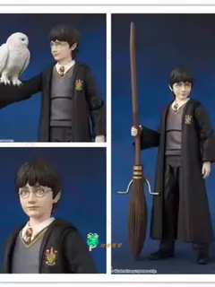 Em estoque [72 horas de envio] SHF Harry Harry Potter Hermione Ron Action Figure Toy Collection Gift